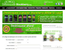 Tablet Screenshot of desbloquear-blackberry.org